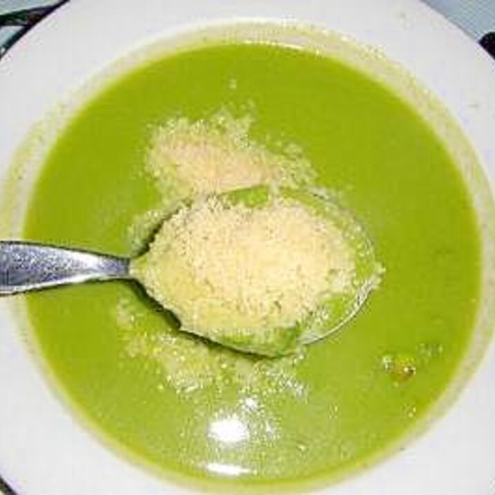 「食べる」スープ・・・枝豆の濃厚スープ